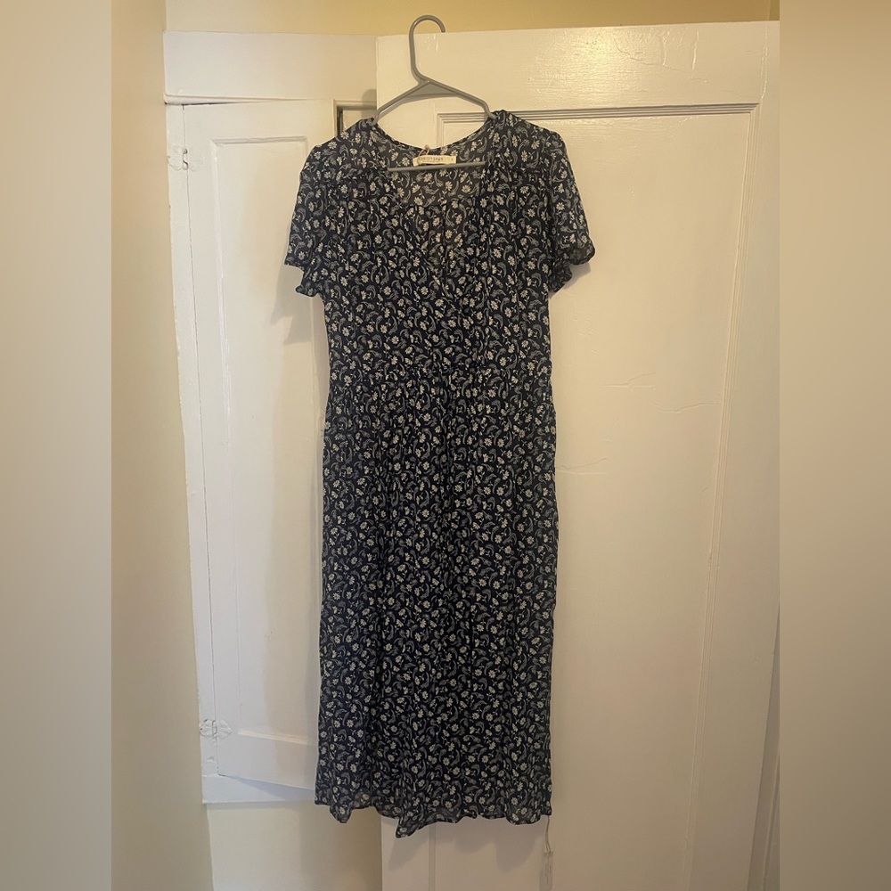 Christy Dawn Simple Dawn Dress Navy Floral